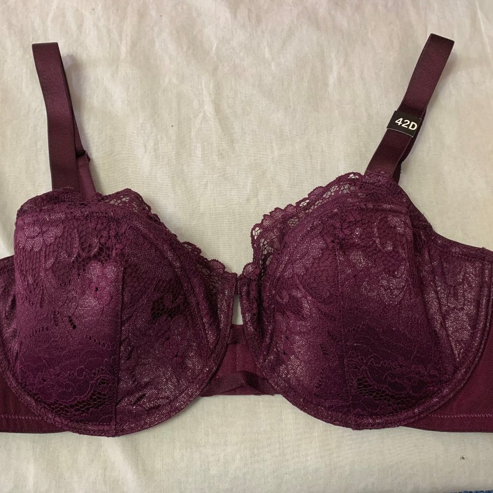 🍎🍎🍎 NWT PARAMOUR WOMENS UNDERWIRE BRA SIZE 42D 125067 🍎🍎🍎